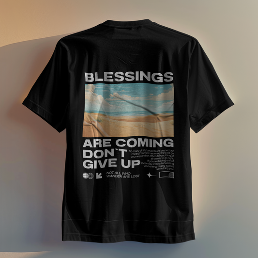 Blessings Oversized heavyweight tshirt